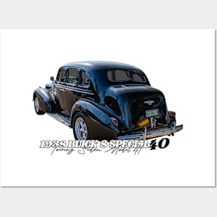 1938 Buick 8 Special Series 40 Touring Sedan Model 41 Posters and Art